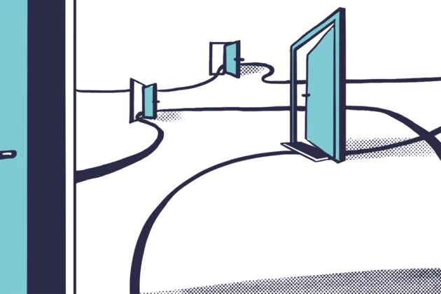 Wege zwischen offenen Türen