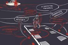 Grafische Zusammenfassung von Henri´ke Terheyden des Workshops zu feministischen Allianzen