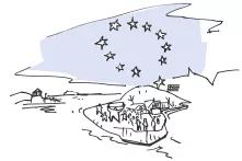 Illustration Festung Europa