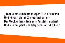 Auszug aus dem Gedicht Die Dänen kommen von Rose Scooler