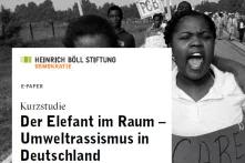 Schwarze Menschen demonstrieren gegen PCB