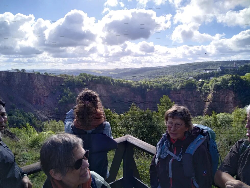 Blick auf Altenberger Pinge